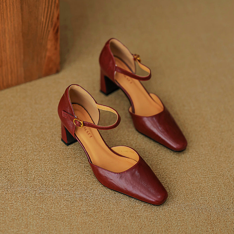 Anna-Berg | Genuine Leather Heels