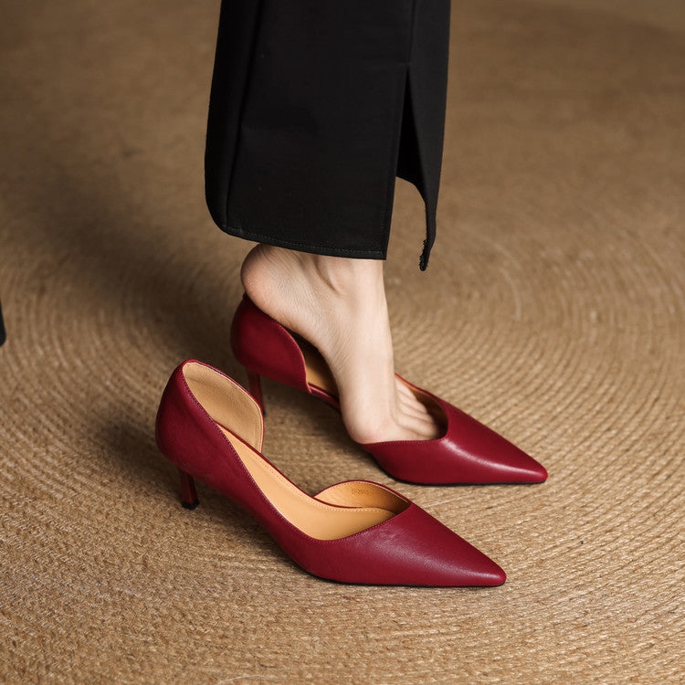 Anna-Berg | Genuine Leather Heels