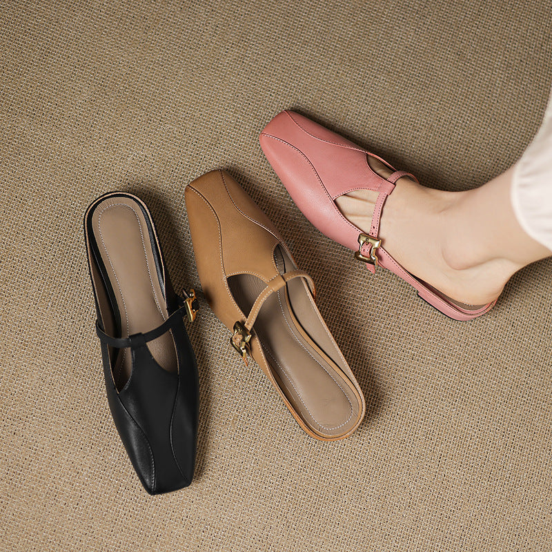 Anna-Berg | Leather Mules