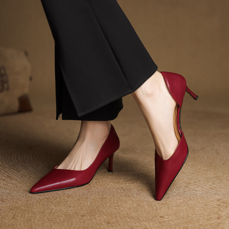 Anna-Berg | Genuine Leather Heels
