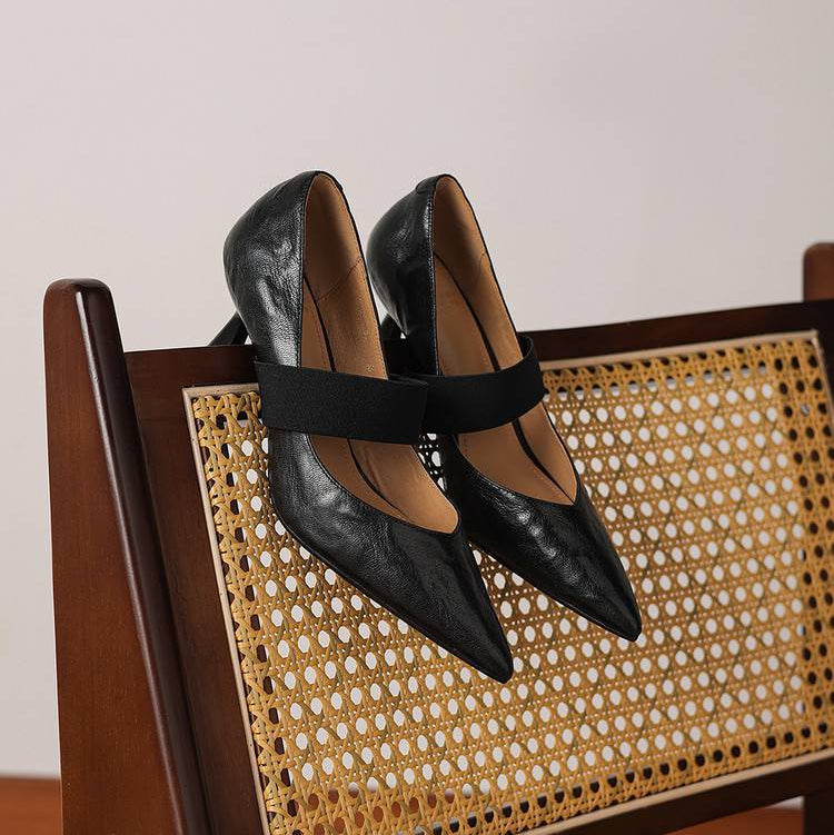 Anna-Berg | Genuine Leather Heels