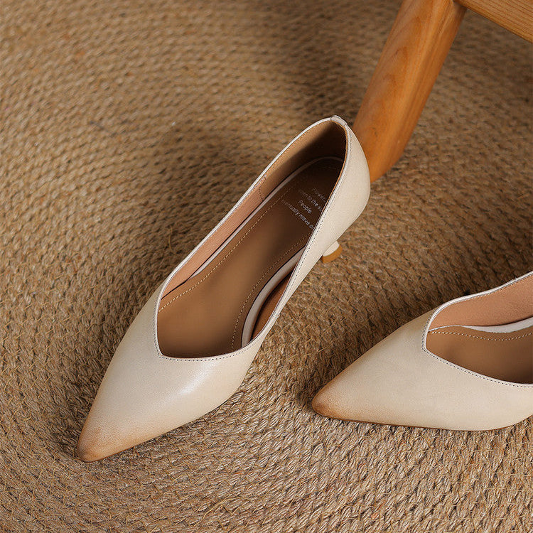 Anna-Berg | Genuine Leather Heels