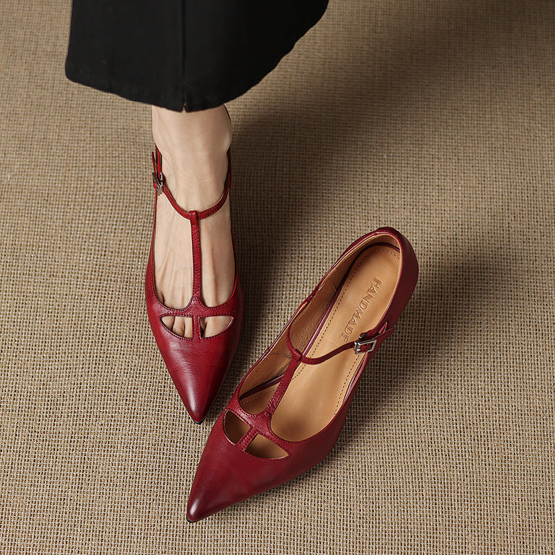 Anna-Berg | Genuine Leather Pumps