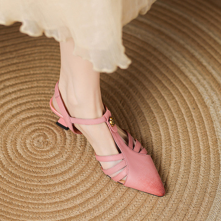 Anna-Berg | Genuine Leather Heels