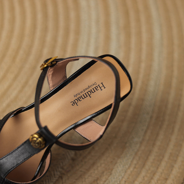 Anna-Berg | Genuine Leather Heels