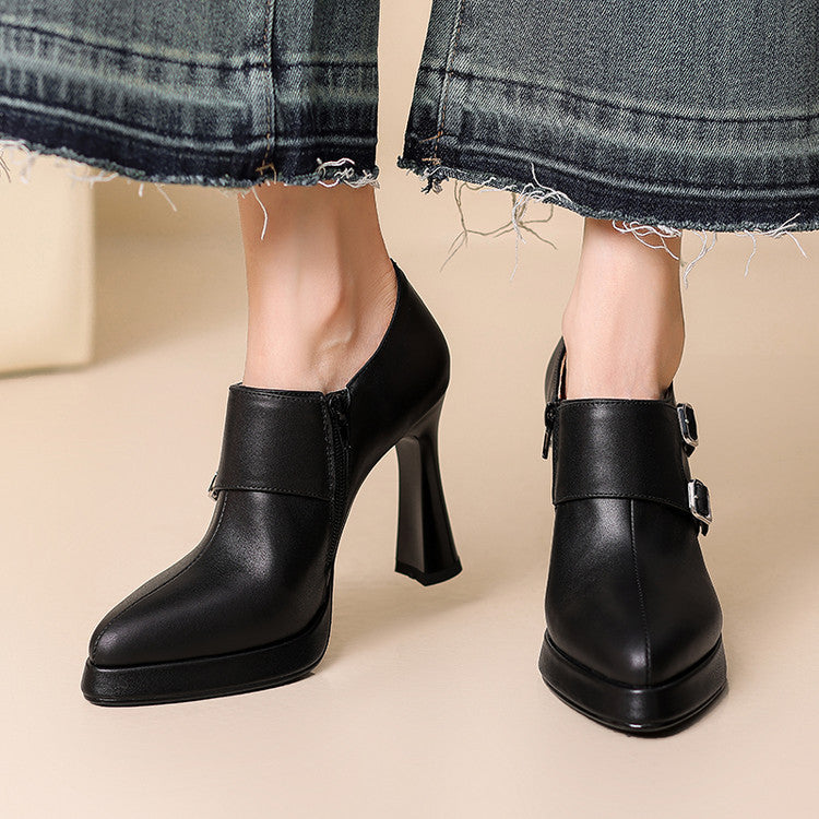 Anna-Berg | Genuine Leather Heels