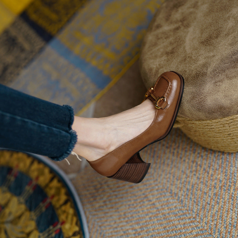 Anna-Berg | Genuine Leather Heels