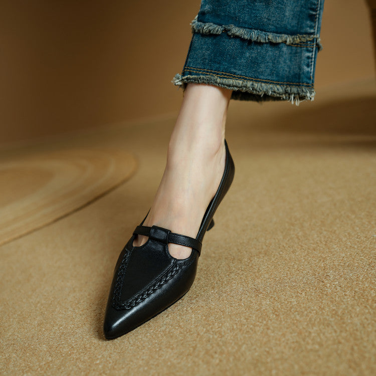 Anna-Berg | Genuine Leather Heels