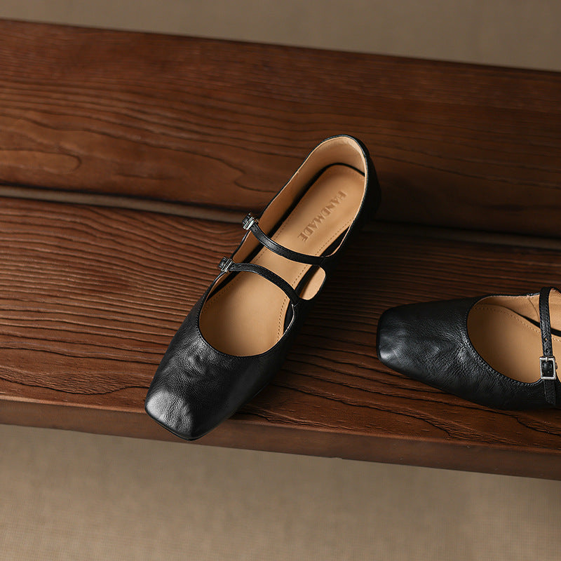 Anna-Berg | Genuine Leather Flats