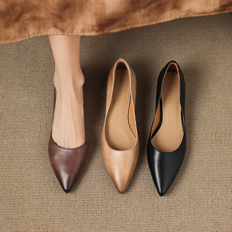 Anna-Berg | Genuine Leather Flats