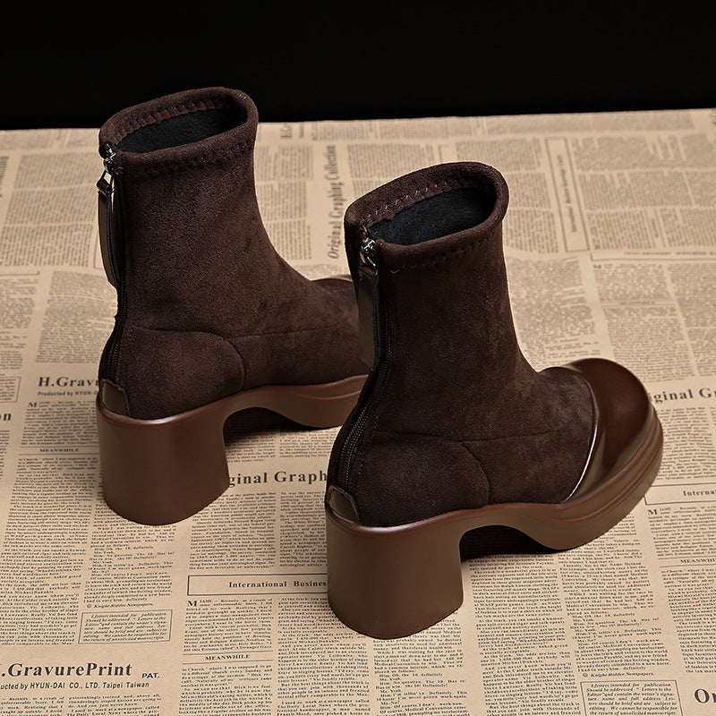 Anna-Berg | Leather Ankle Boots