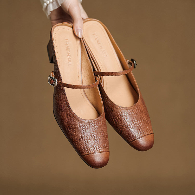 Anna-Berg | Genuine Leather Mules