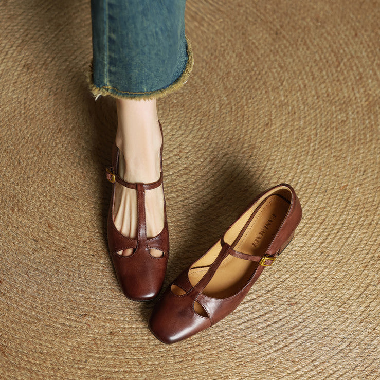 Anna-Berg | Genuine Leather Heels