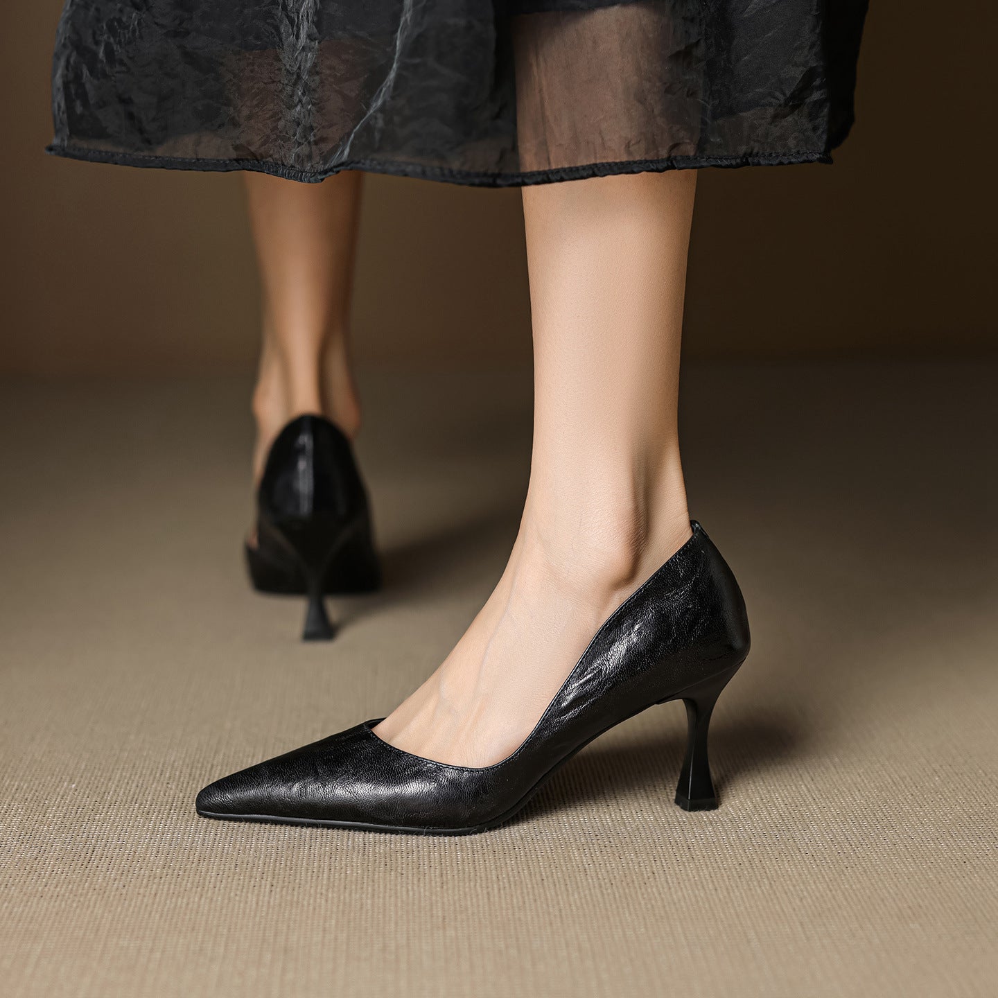 Anna-Berg | Genuine Leather Heels