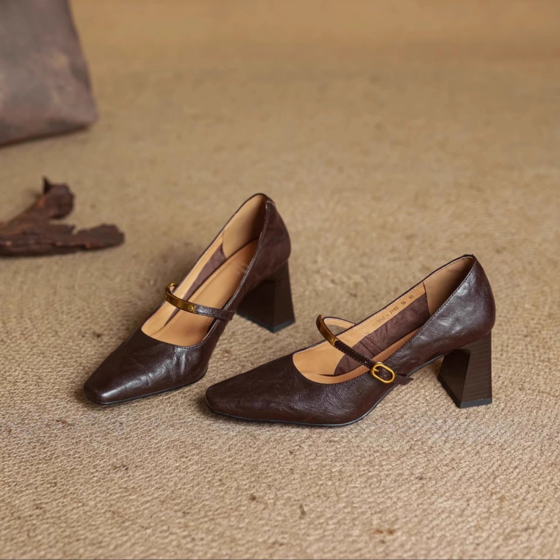 Anna-Berg | Genuine Leather Heels