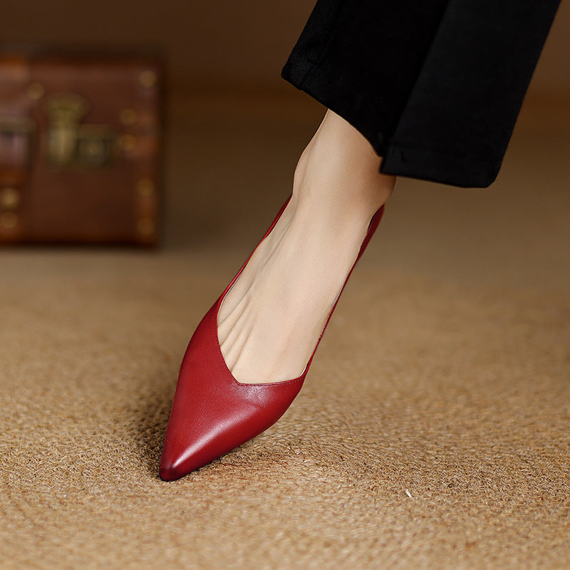 Anna-Berg | Genuine Leather Heels