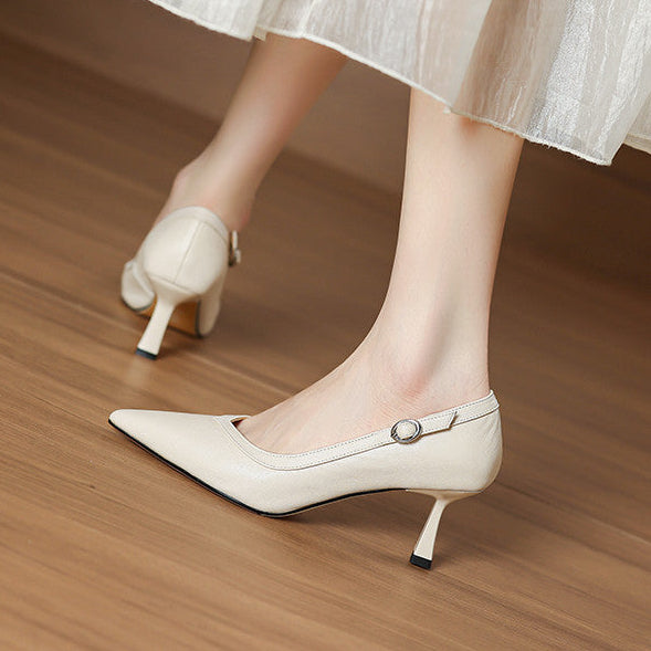 Anna-Berg | Genuine Leather Heels