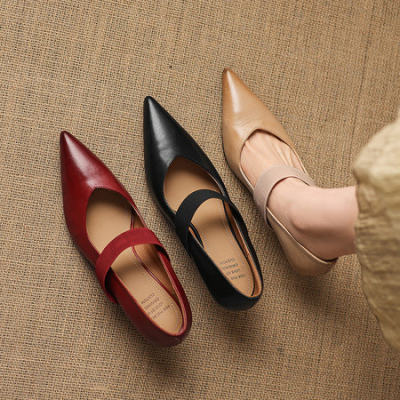 Anna-Berg | Genuine Leather Heels