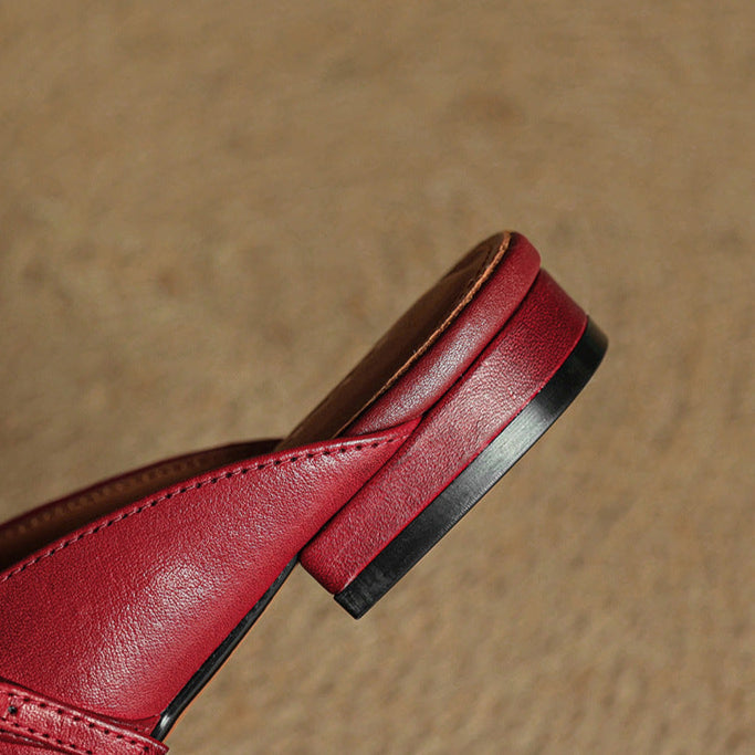 Anna-Berg | Genuine Leather Mules