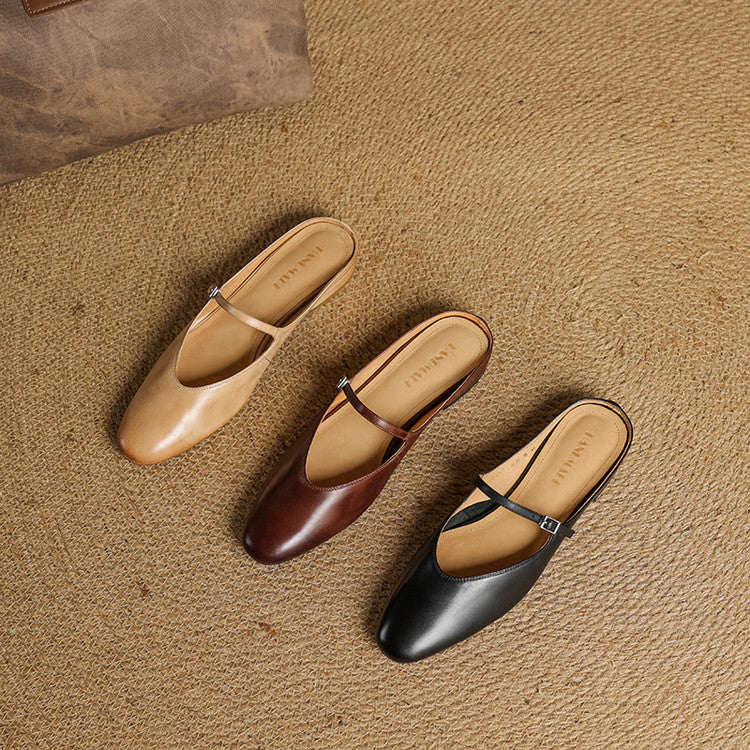 Anna-Berg | Genuine Leather Mules