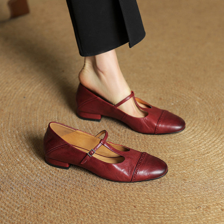 Anna-Berg | Genuine Leather Flats