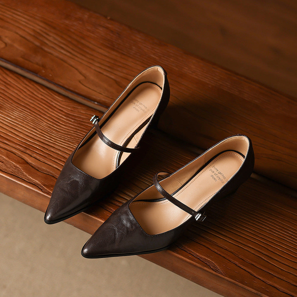 Anna-Berg | Genuine Leather Heels