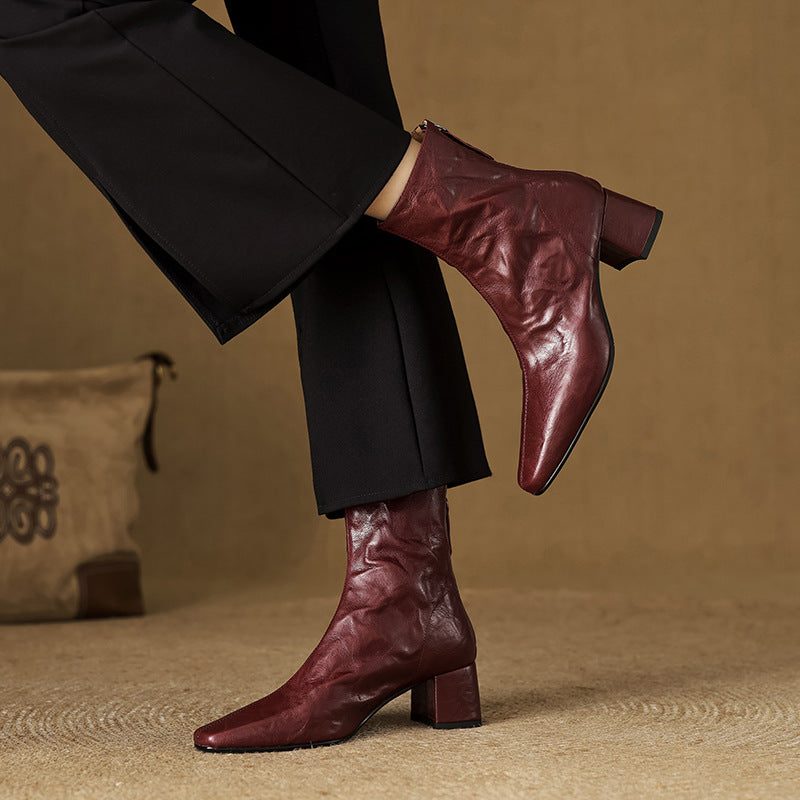 Anna-Berg | Genuine Leather Boots