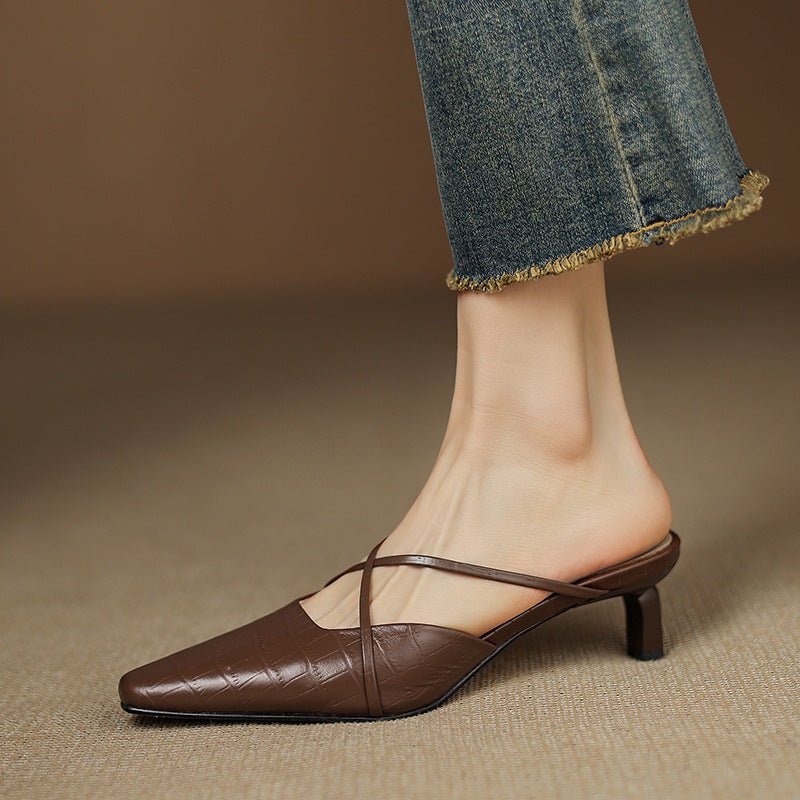 Anna-Berg | Genuine Leather Mules