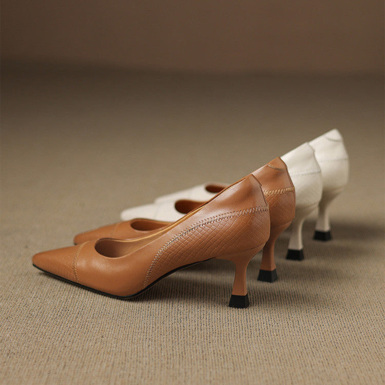 Anna-Berg | Genuine Leather Heels