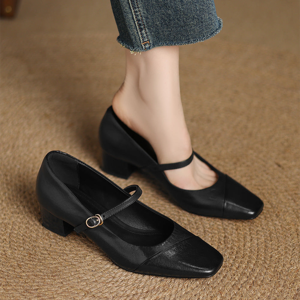 Anna-Berg | Genuine Leather Heels