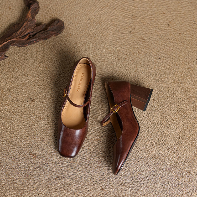 Anna-Berg | Genuine Leather Heels