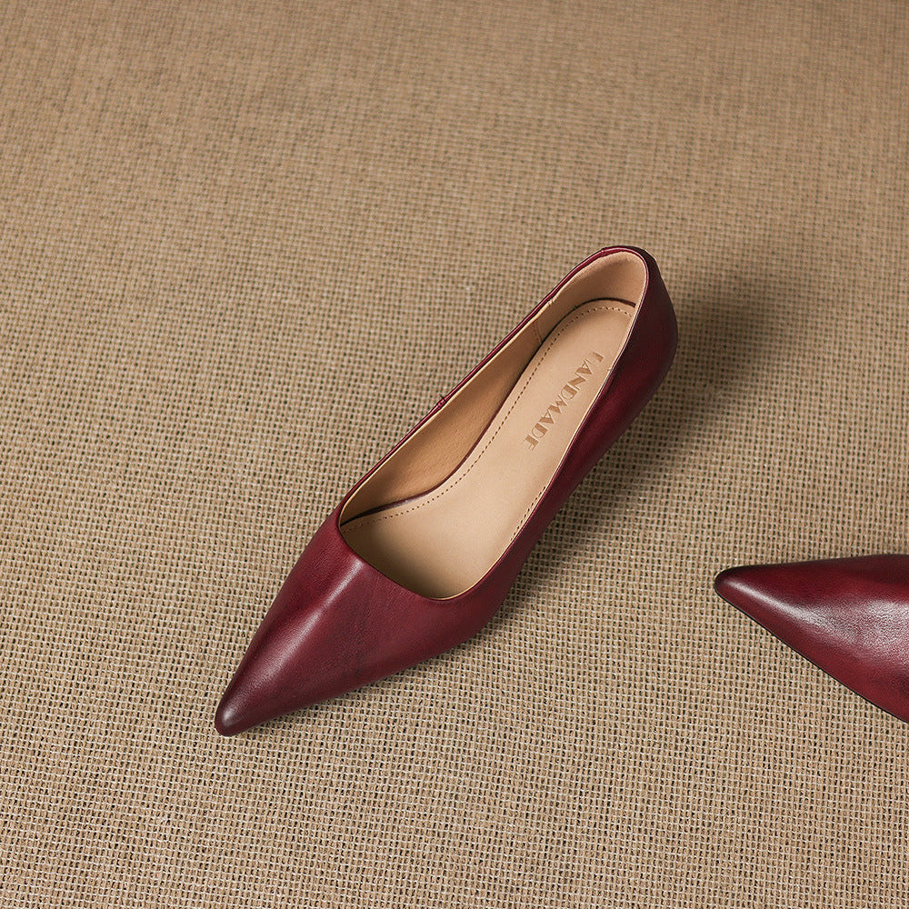 Anna-Berg | Genuine Leather Heels
