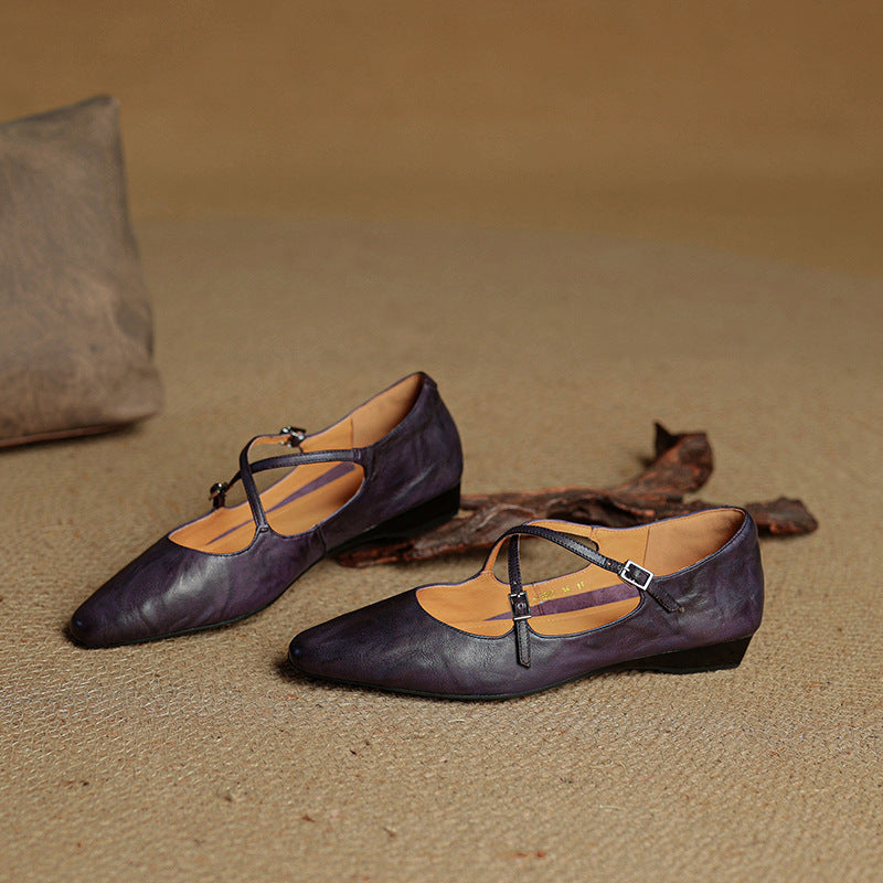 Anna-Berg | Genuine Leather Flats