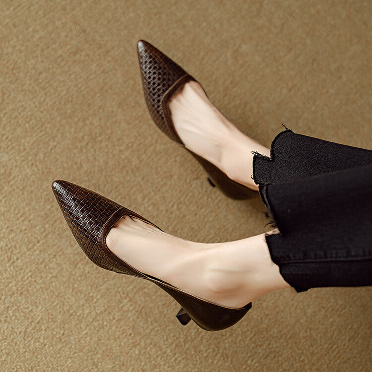 Anna-Berg | Genuine Leather Heels