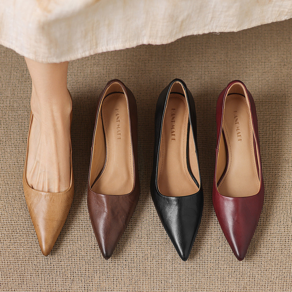 Anna-Berg | Genuine Leather Heels
