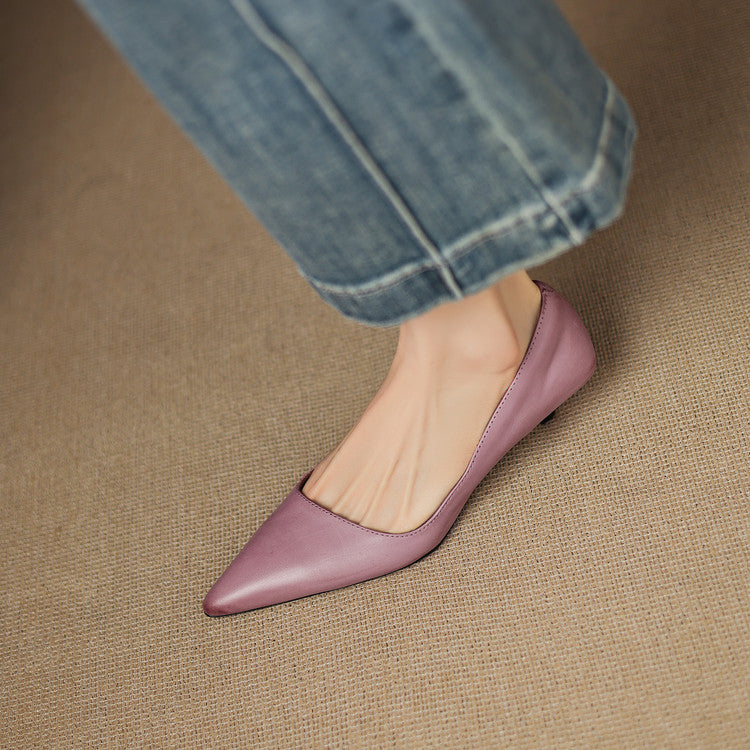 Anna-Berg | Leather Heels