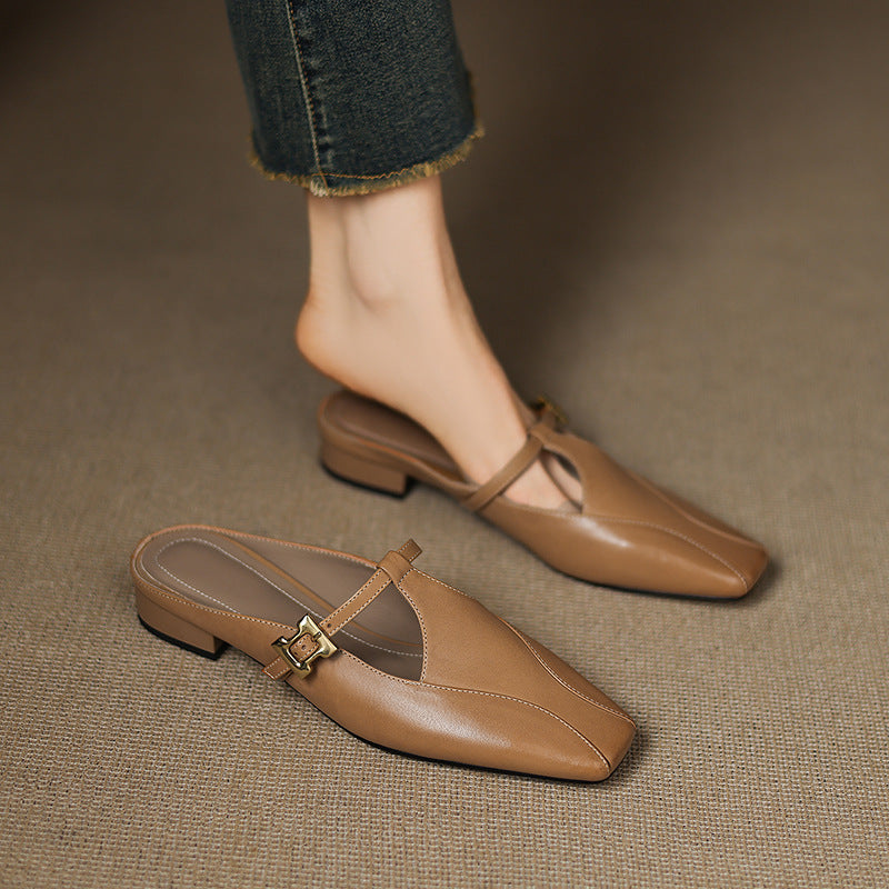 Anna-Berg | Leather Mules