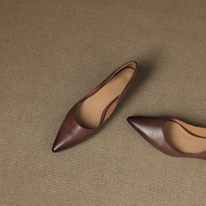 Anna-Berg | Genuine Leather Flats