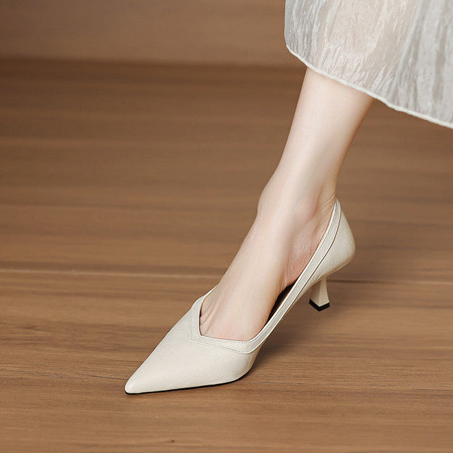 Anna-Berg | Genuine Leather Heels