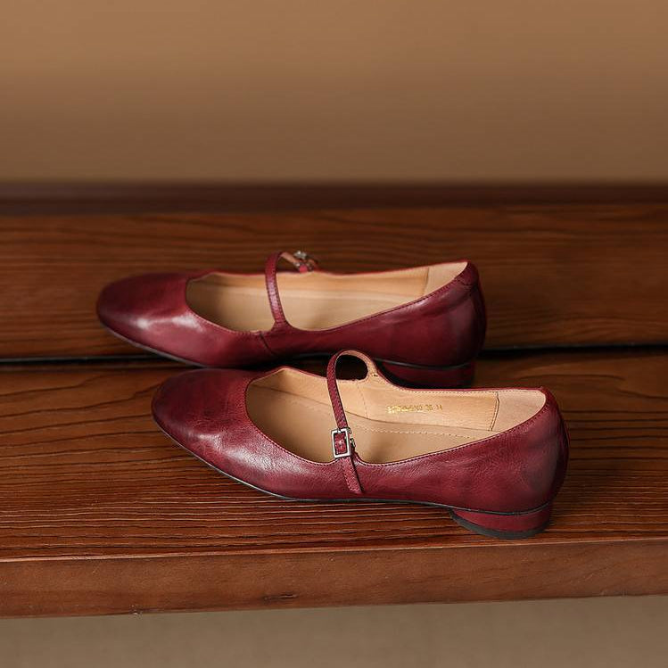 Anna-Berg | Genuine Leather Flats