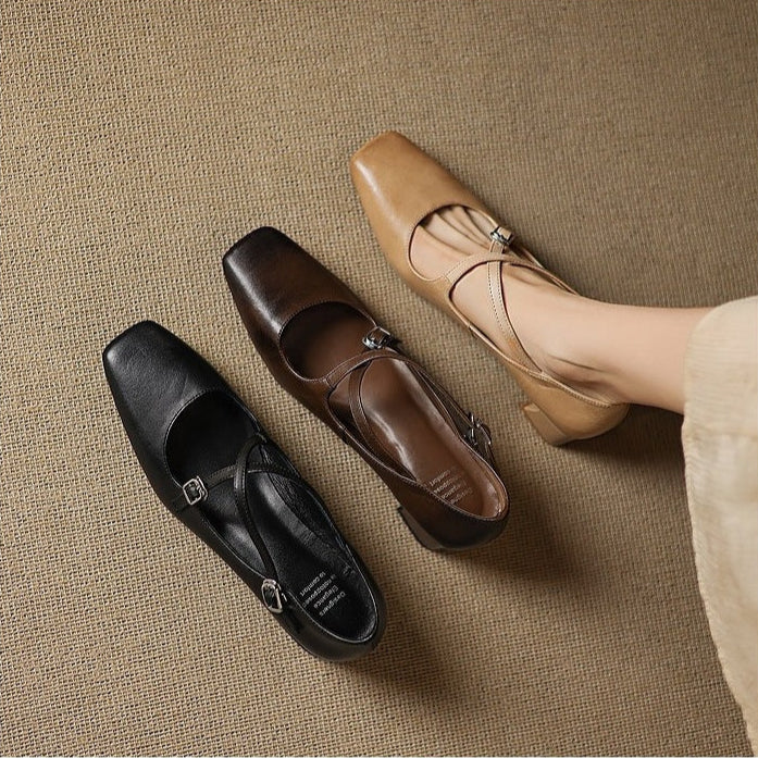 Anna-Berg | Genuine Leather Heels