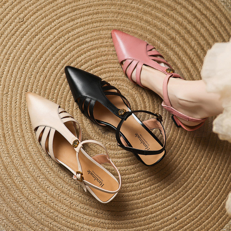 Anna-Berg | Genuine Leather Heels