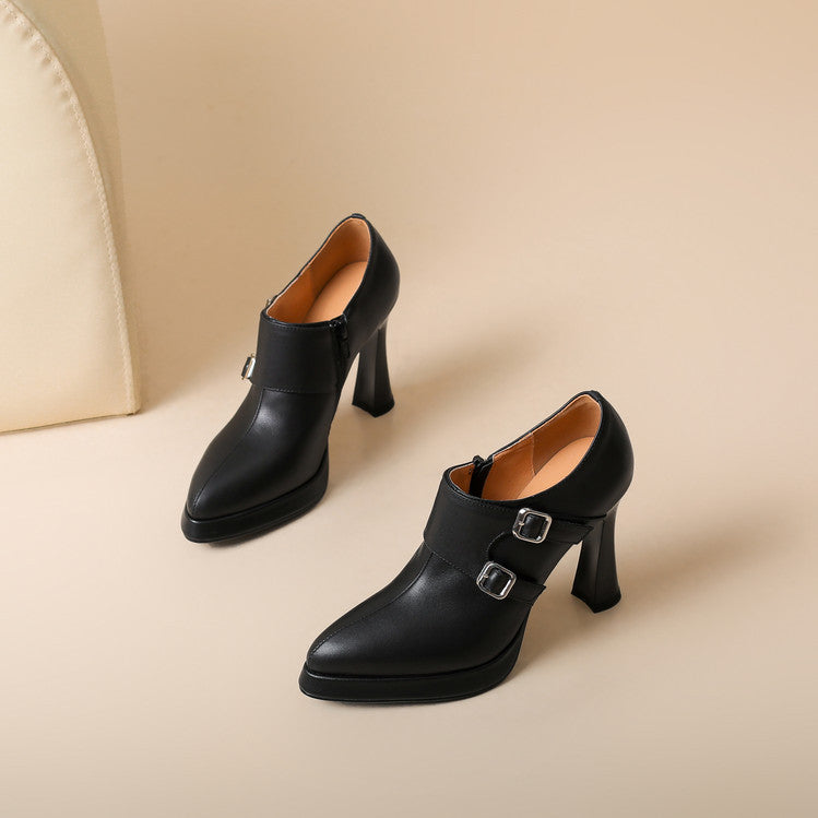 Anna-Berg | Genuine Leather Heels