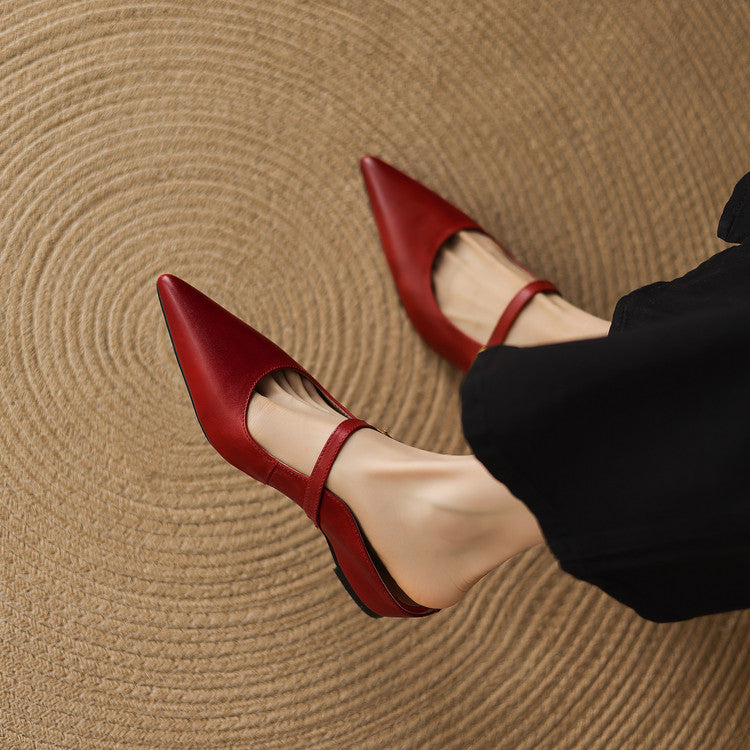 Anna-Berg | Genuine Leather Mules