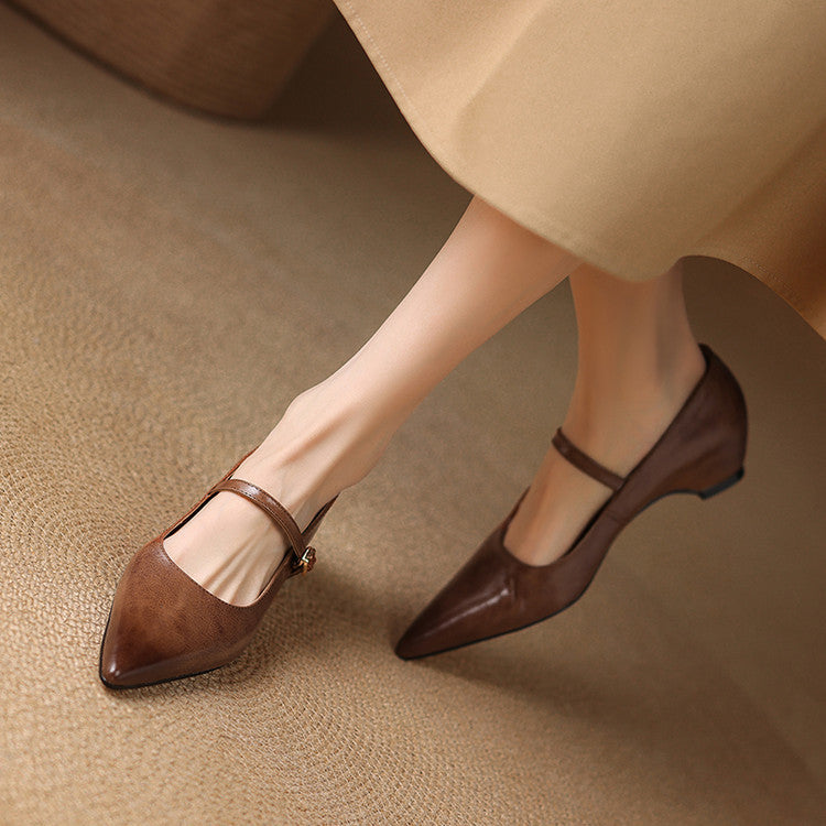 Anna-Berg | Genuine Leather Heels