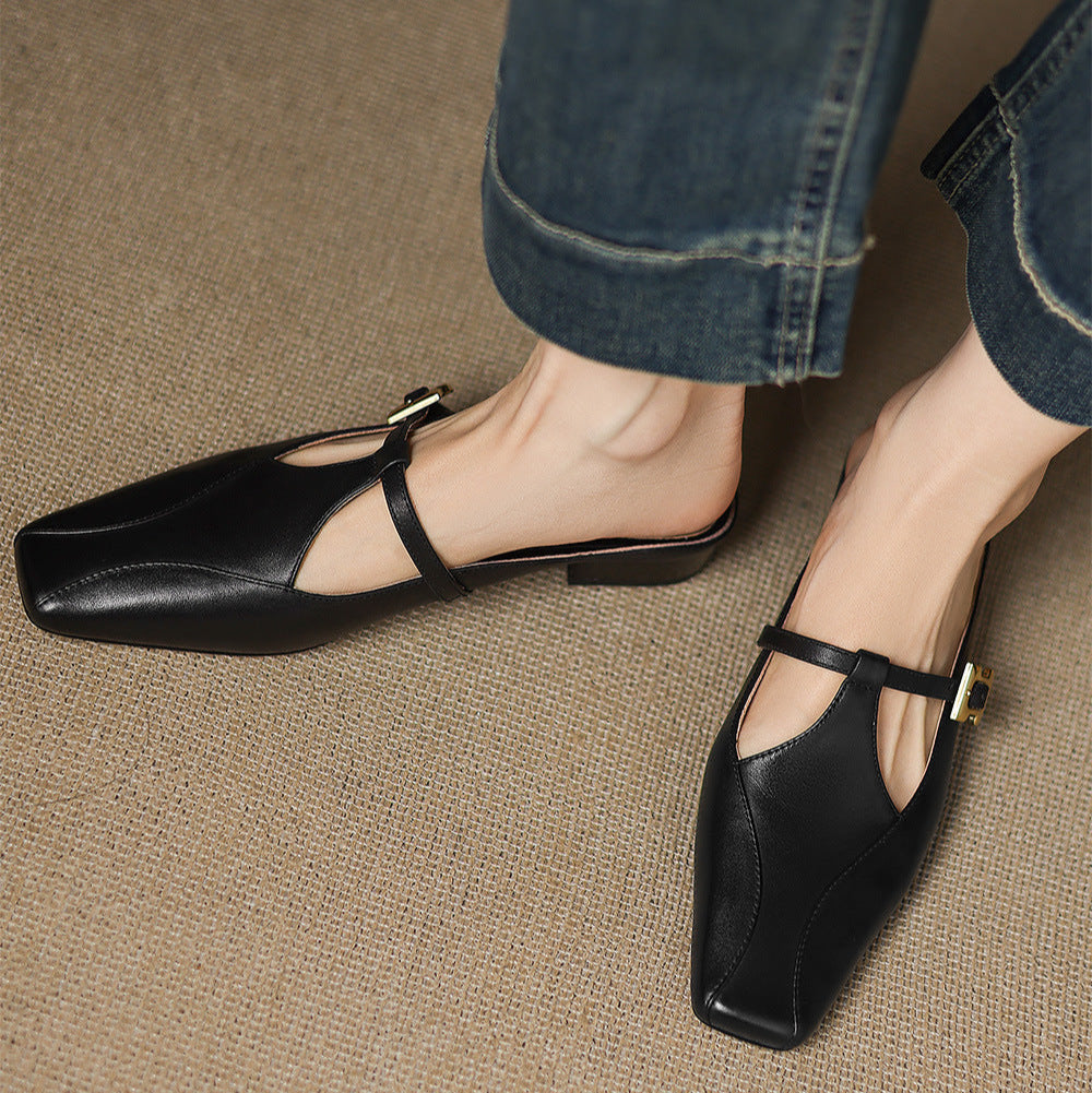 Anna-Berg | Leather Mules