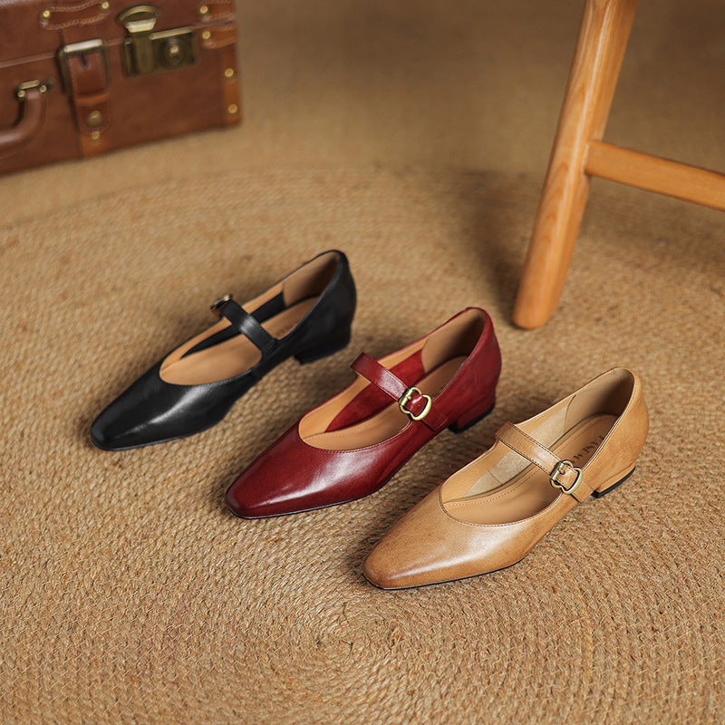 Anna-Berg | Genuine Leather Heels