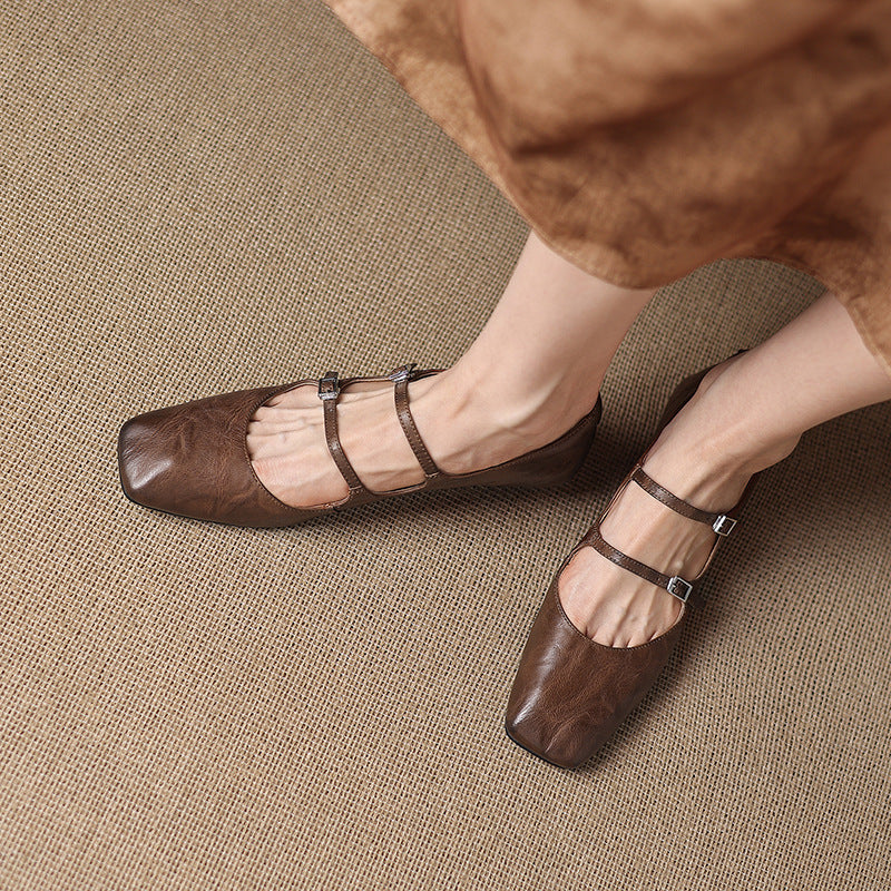 Anna-Berg | Genuine Leather Flats