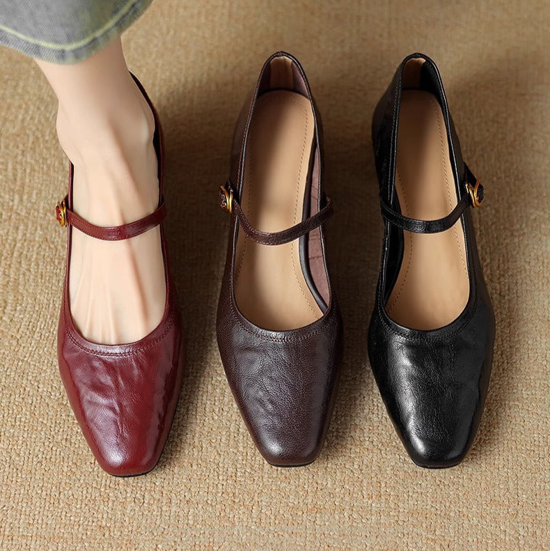 Anna-Berg | Genuine Leather Heels