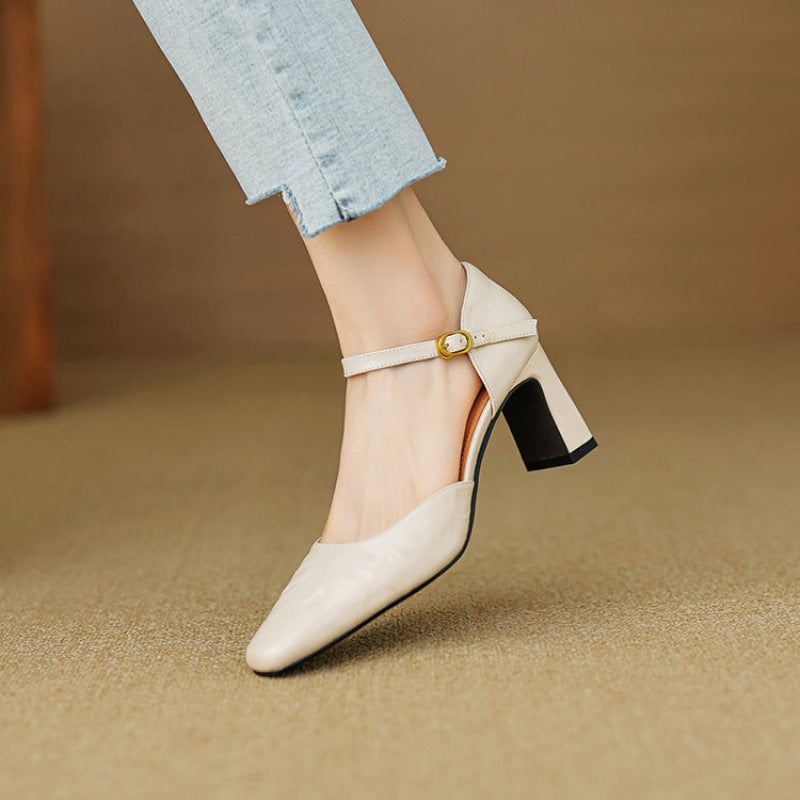 Anna-Berg | Genuine Leather Heels